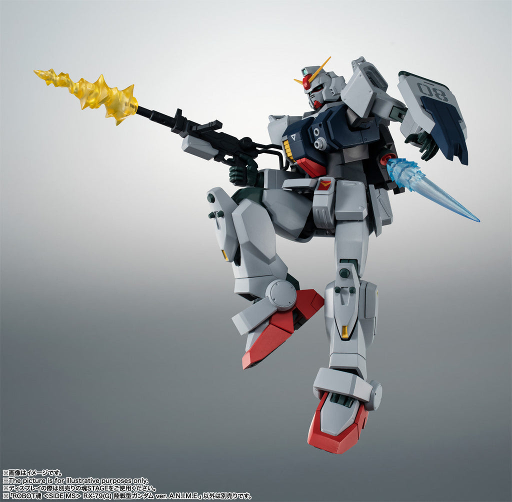 ROBOT Damashii (SIDE MS) RX-79(G) Land Battle Type Gundam ver. A.N.I.M.E. (Reissue)