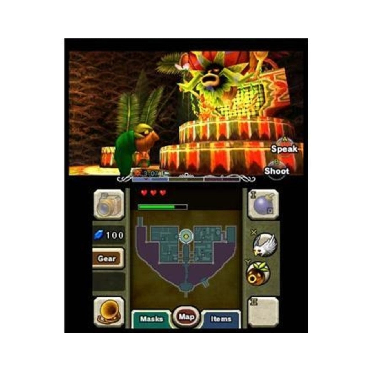 Nintendo - The Legend of Zelda Majora's Mask NS - 3DS
