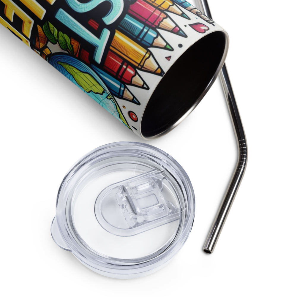 Best Teacher Ever Design Tumbler