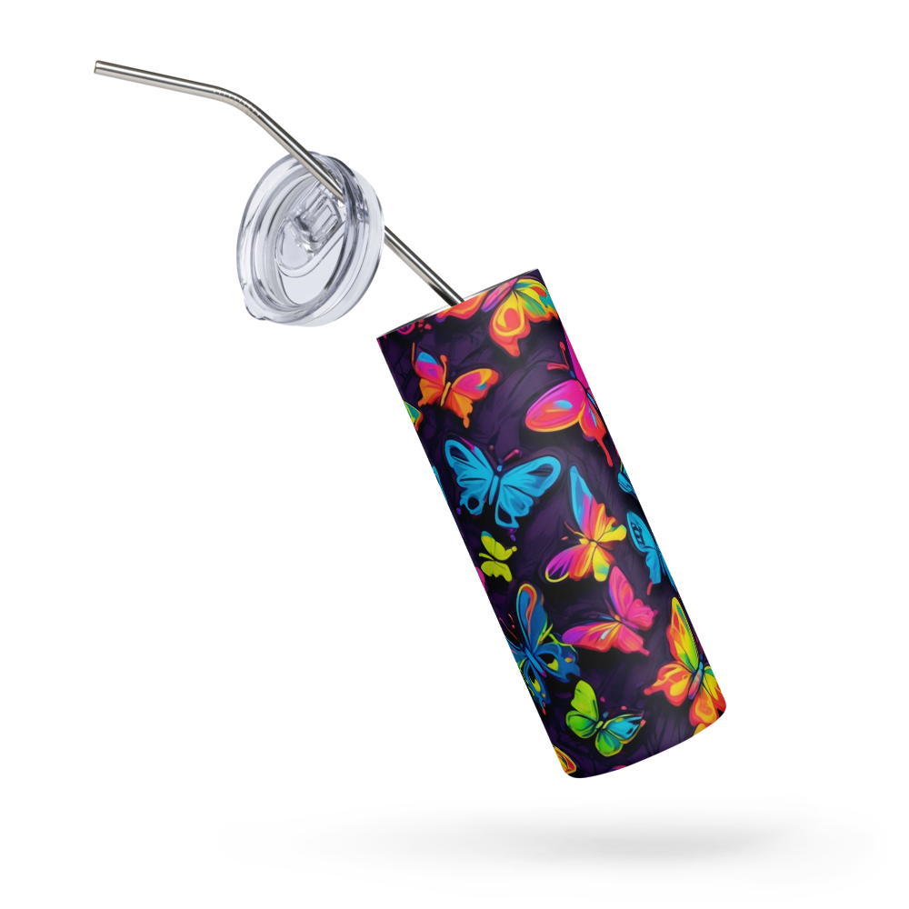Butterfly Metal Tumbler