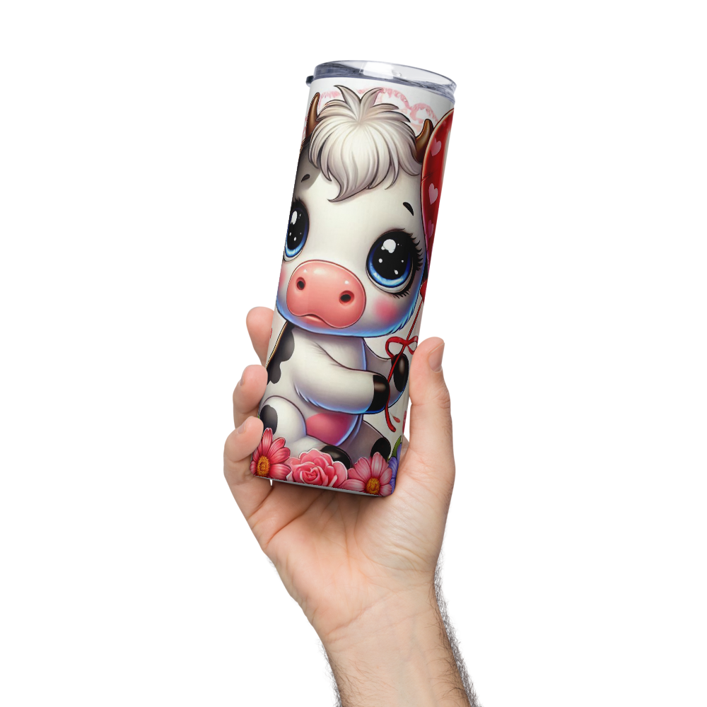 Calf With Balloon Tumbler