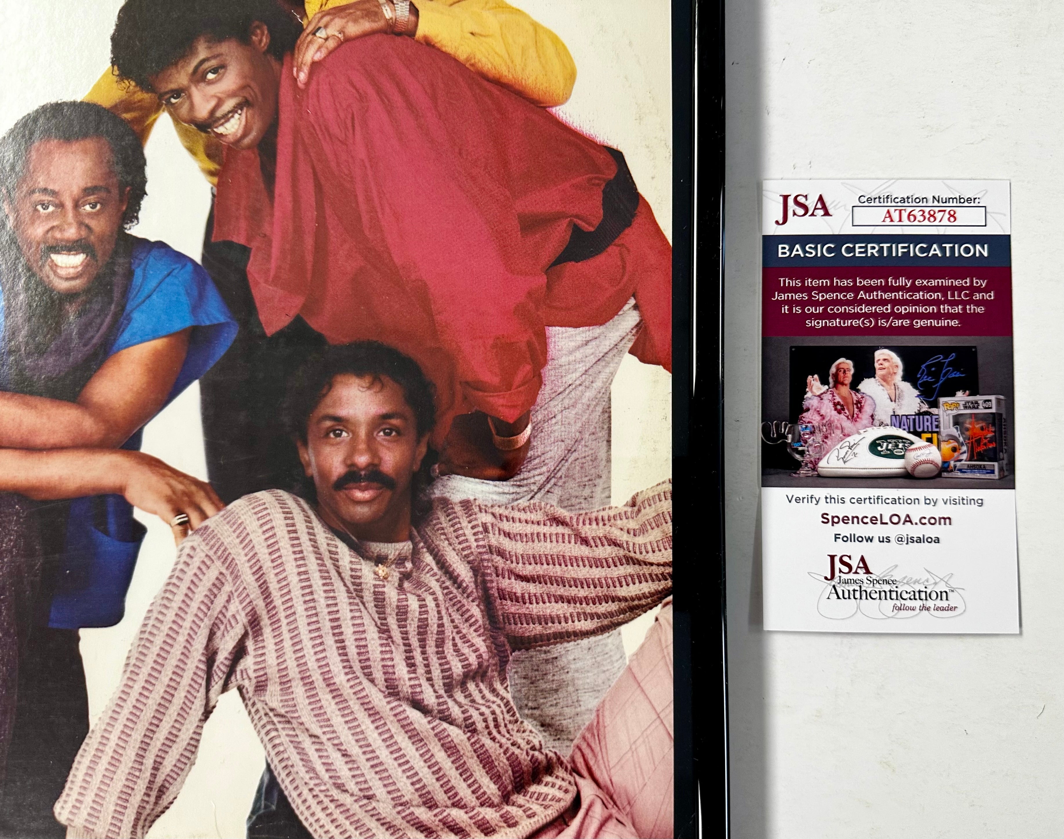 Otis Williams Signed & Framed Temptations: Truly For You Vinyl With JSA COA