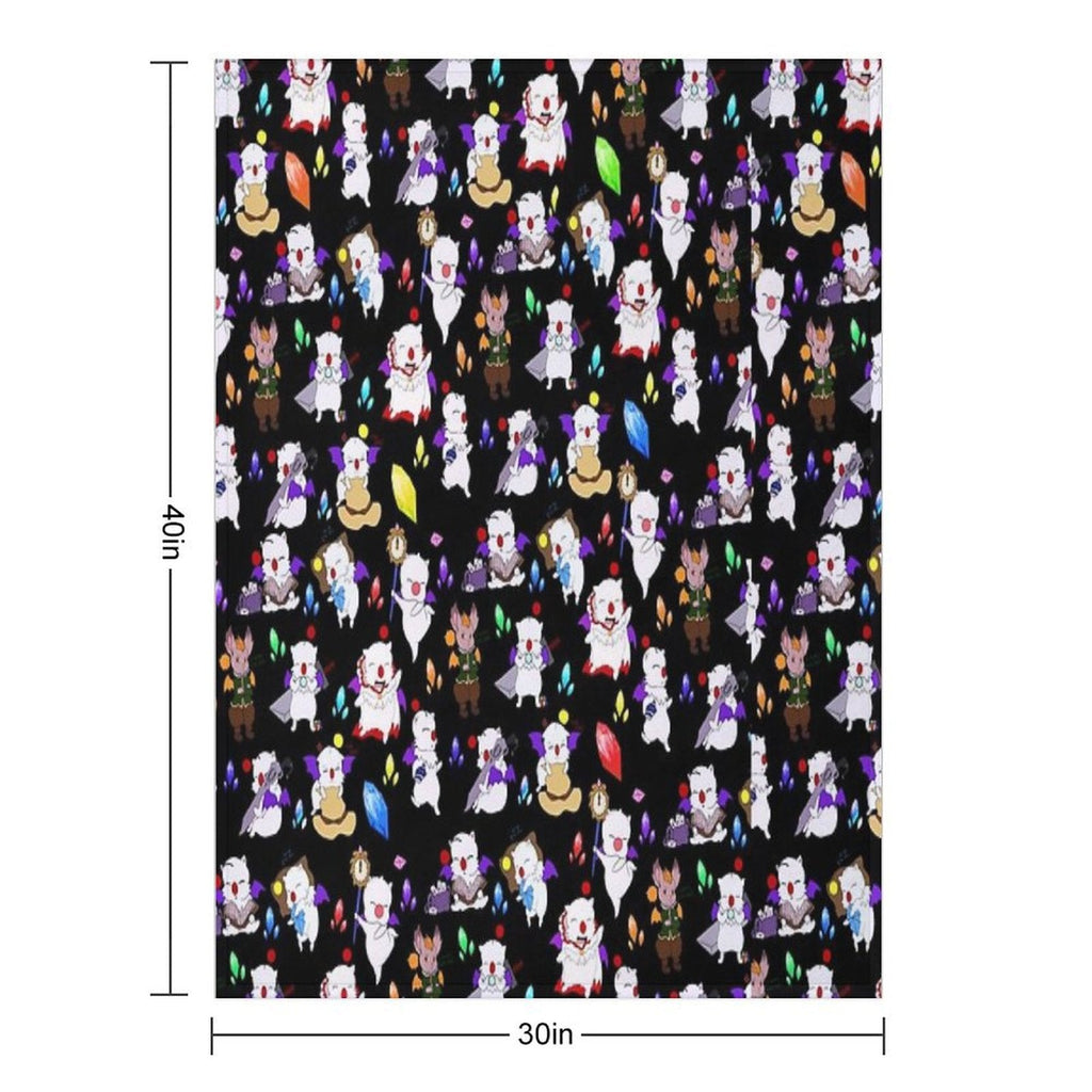 Final Fantasy Moogles Throw Blanket