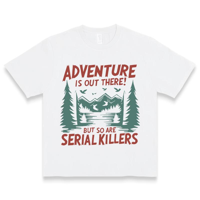 Women's "Adventure Is Out There!" Mountain Lakes Tee – Summer