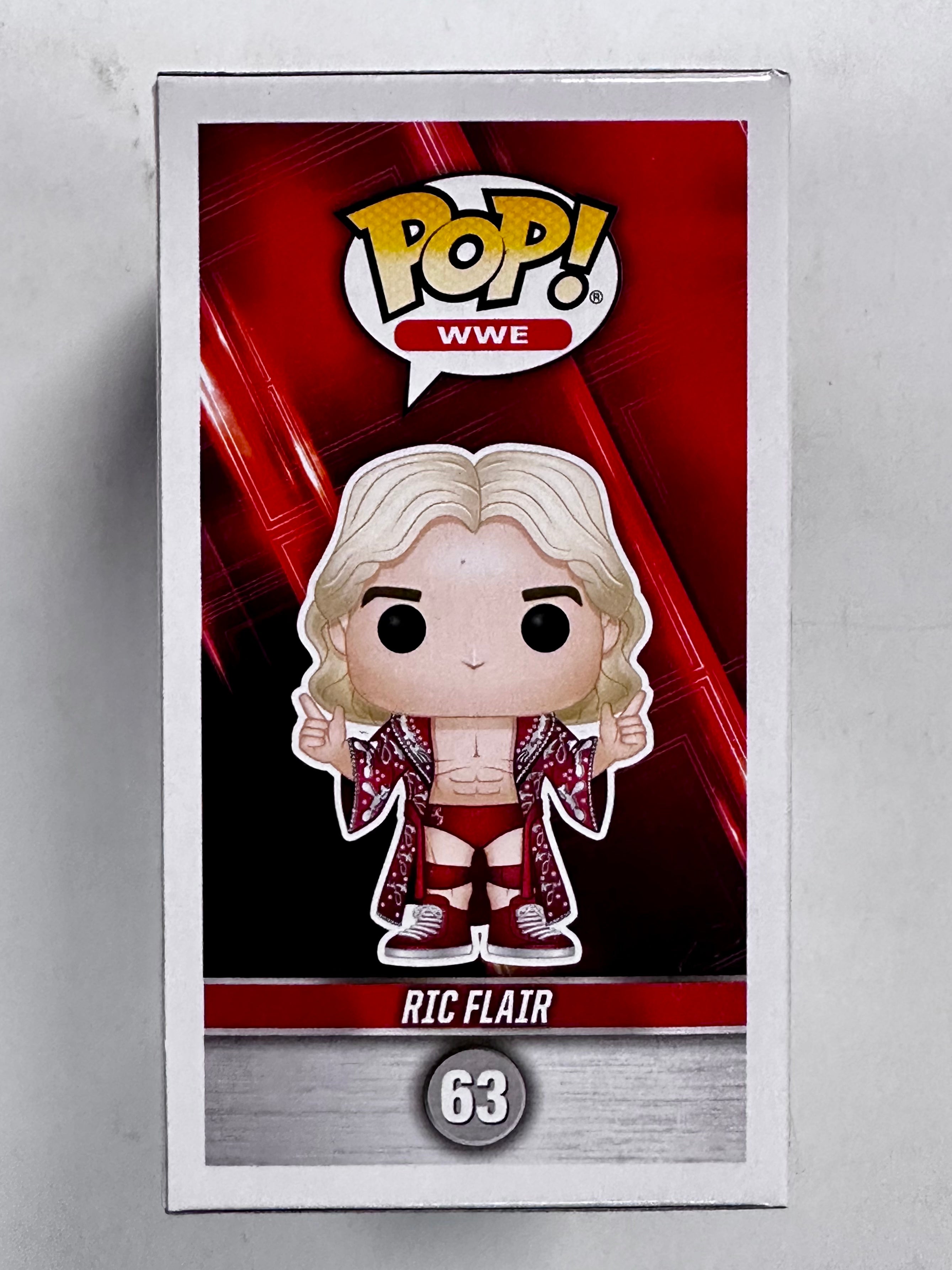 Ric Flair Signed WWE Wrestling 16X Champion Vaulted Funko Pop! With JSA COA