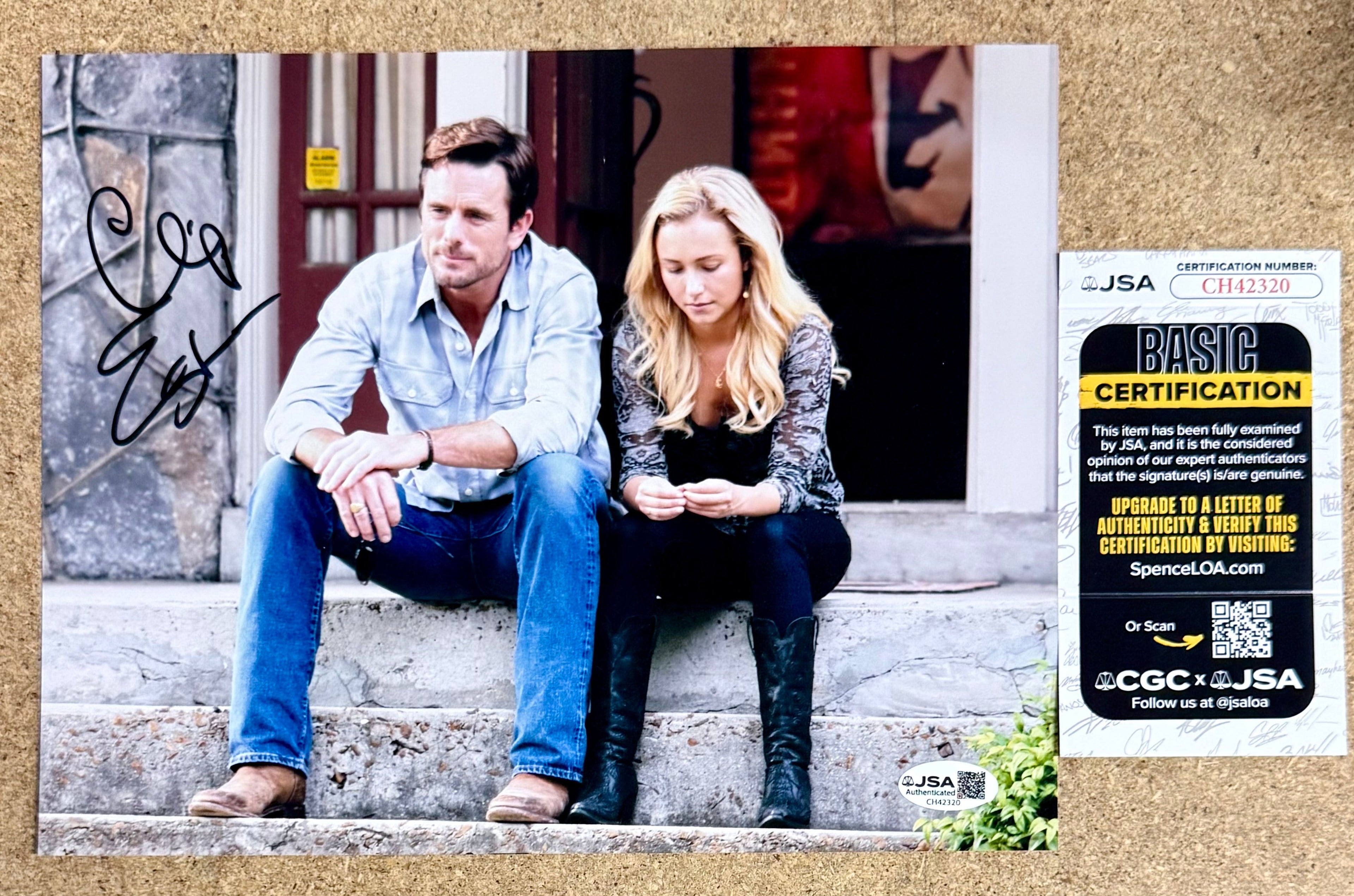 Charles “Chip” Esten Signed Deacon Claybourne Nashville 8x10 Photo With JSA COA