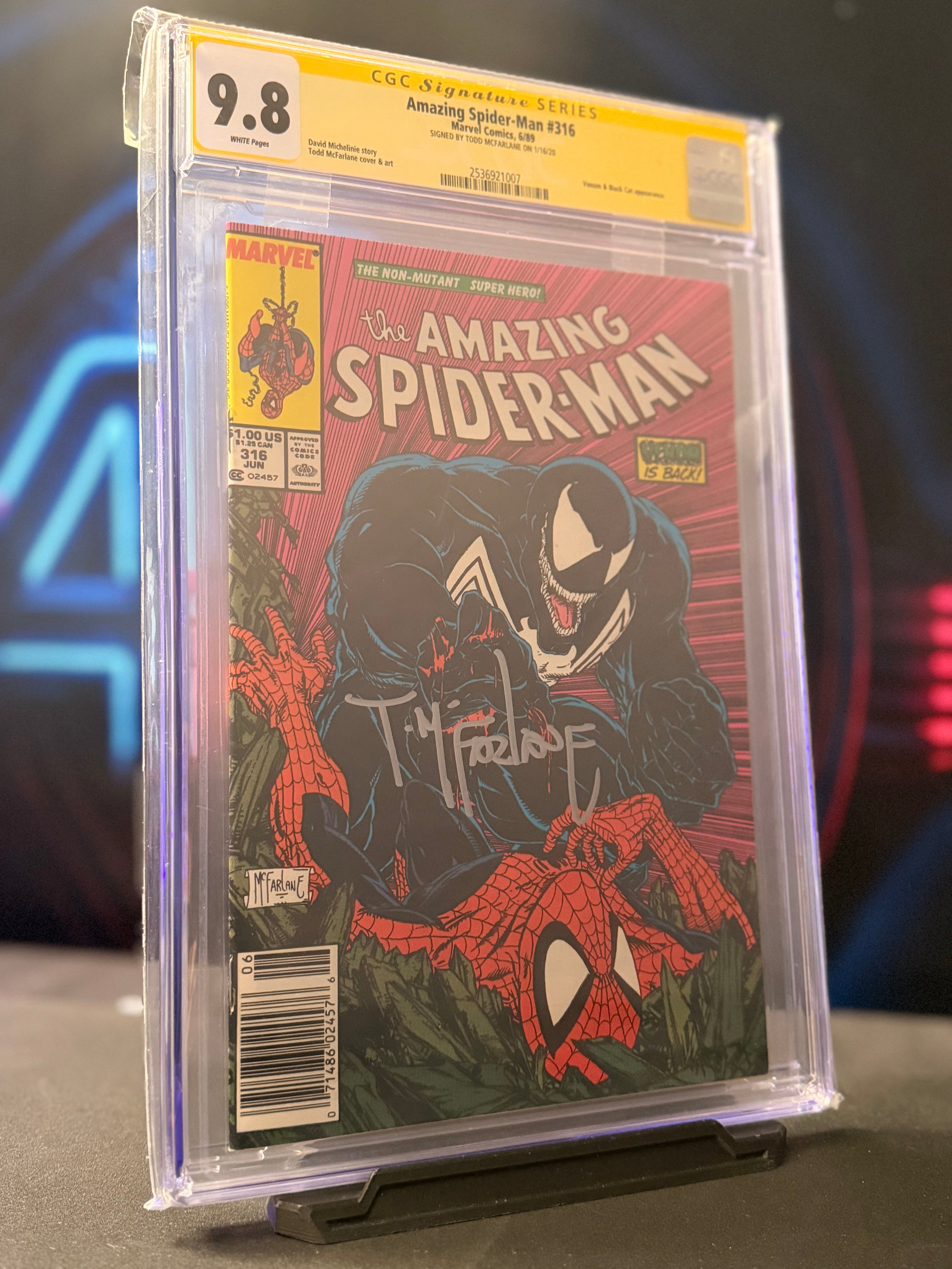 Amazing Spider-Man #316 Newsstand Edition