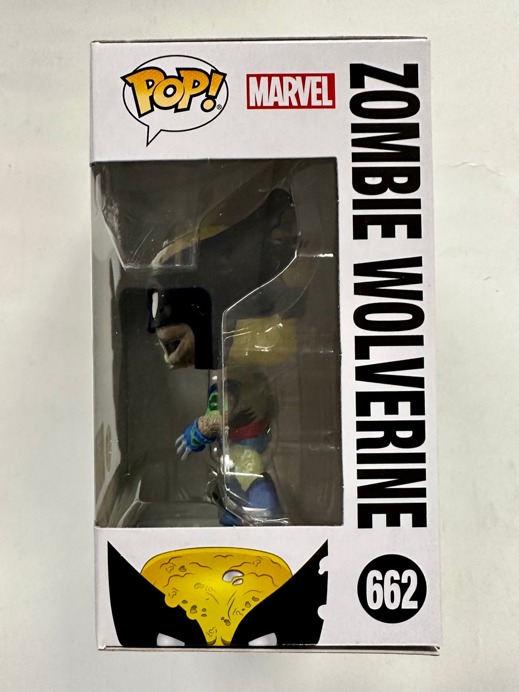 Funko Pop! Marvel Zombie Wolverine #662 Glow Entertainment Earth 2020 Exclusive