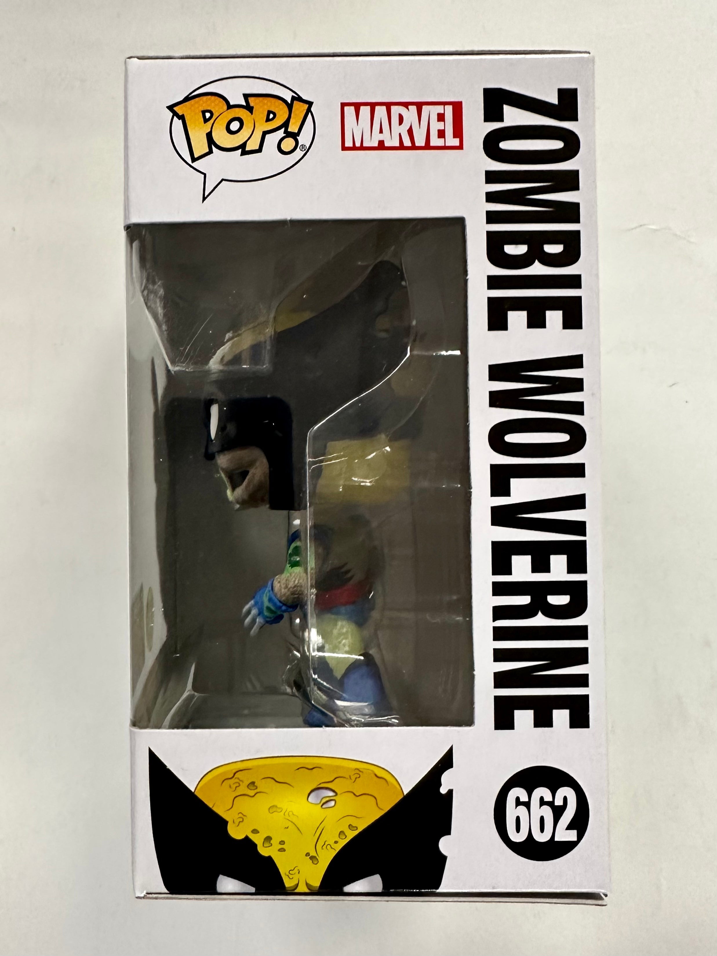 Funko Pop! Marvel Zombie Wolverine #662 Glow Entertainment Earth 2020 Exclusive