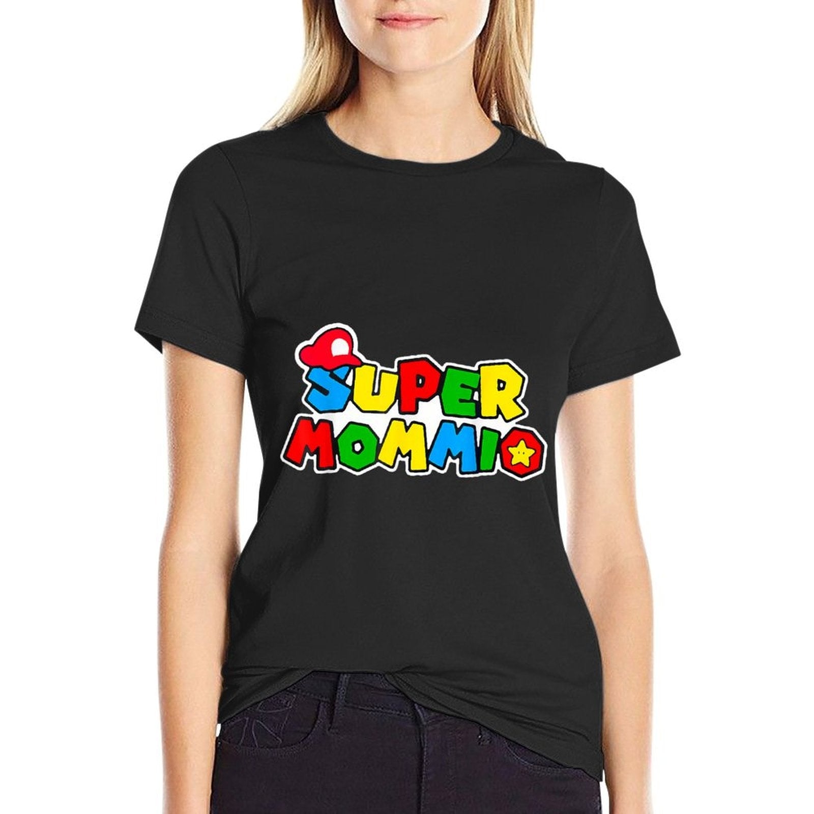 Super Gamer Mommio Women Day for Mothers From Husband & Kids T-Shirt