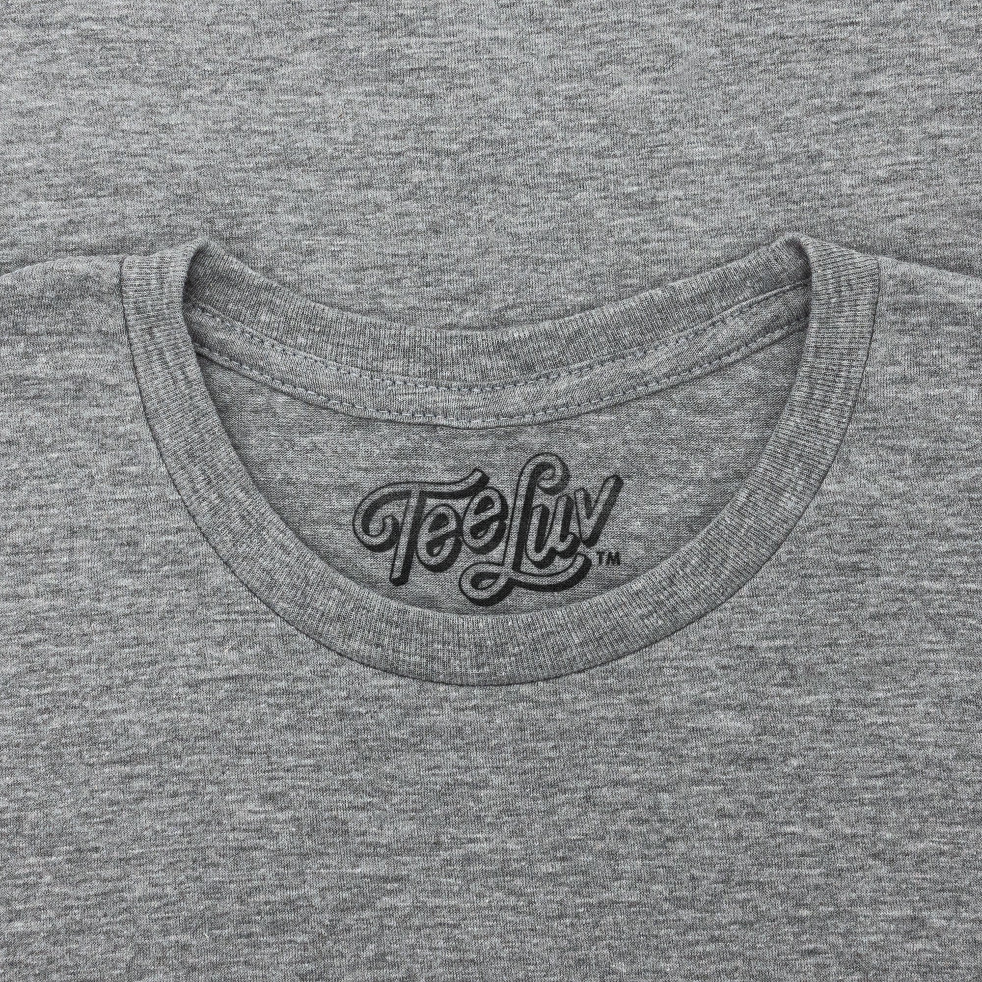Coors Banquet Beer Rodeo Bull Front and Back Print T-Shirt - Athletic Gray Heather