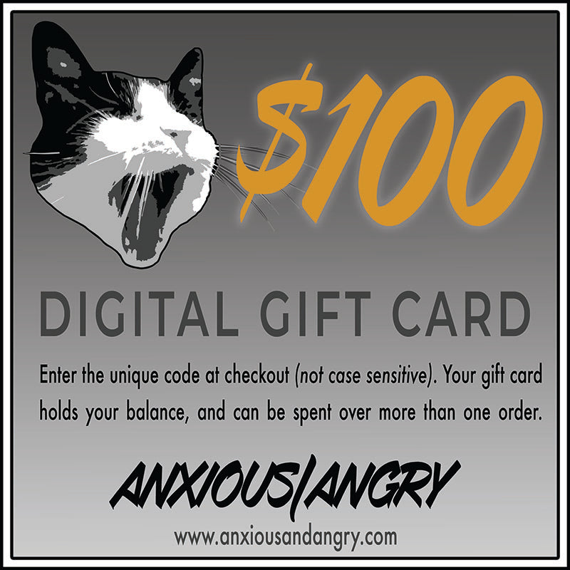 Anxious and Angry Gift Card