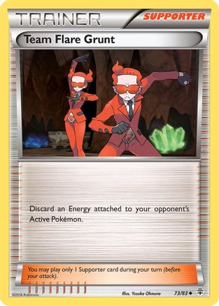 Team Flare Grunt 073/83 - Generations Reverse Holofoil