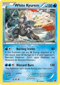 White Kyurem 021/124 - XY  Fates Collide Reverse Holofoil
