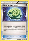 Helix Fossil Omanyte 102/124 - XY  Fates Collide