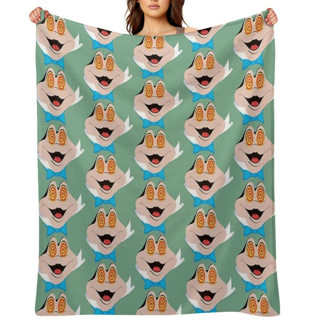 Mr. Toad Throw Blanket