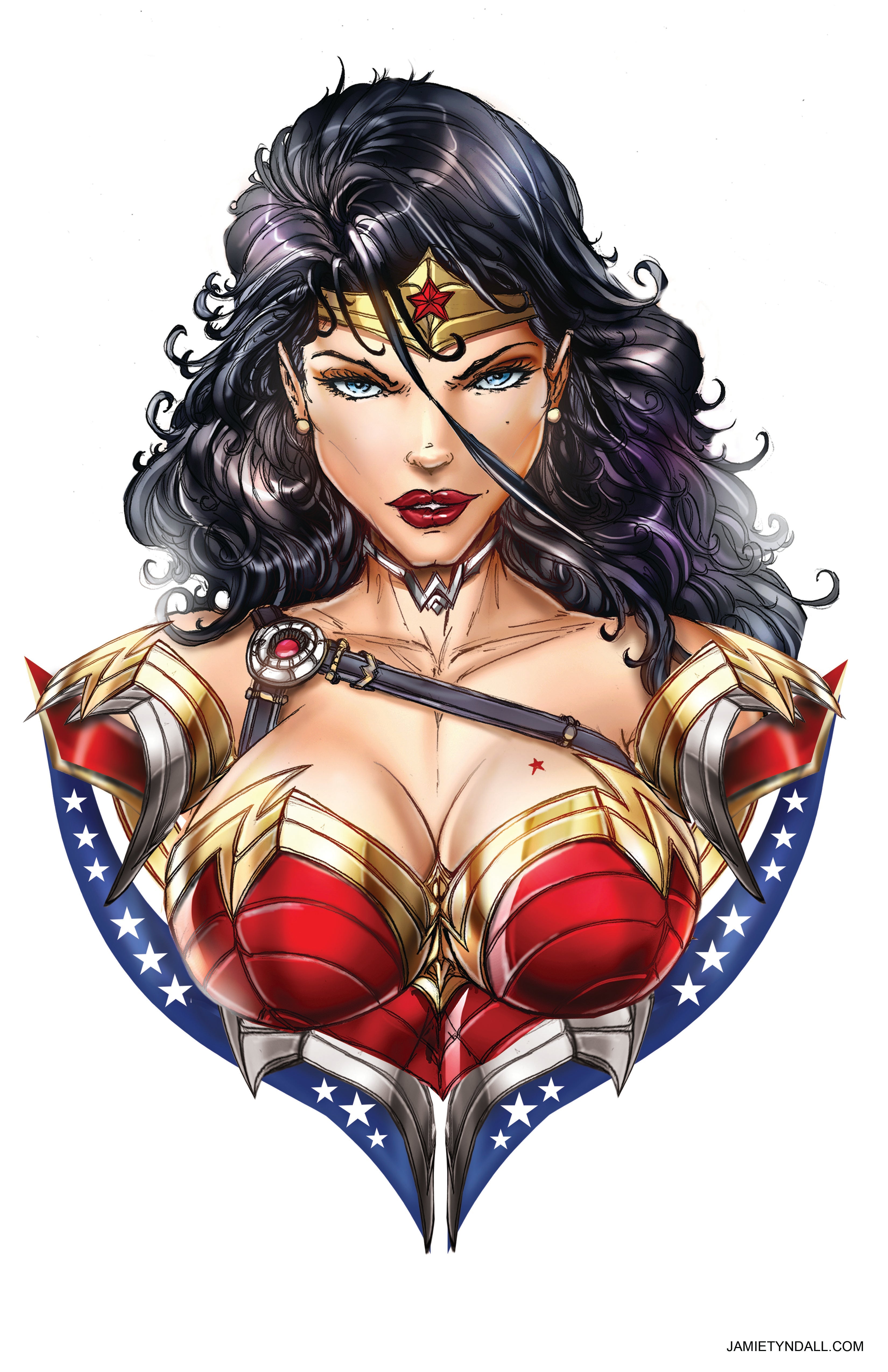 Gotham Girls Bust Print Set