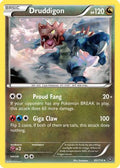 Druddigon 083/114 - XY  Steam Siege