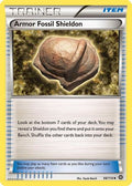 Armor Fossil Shieldon 098/114 - XY  Steam Siege Reverse Holofoil