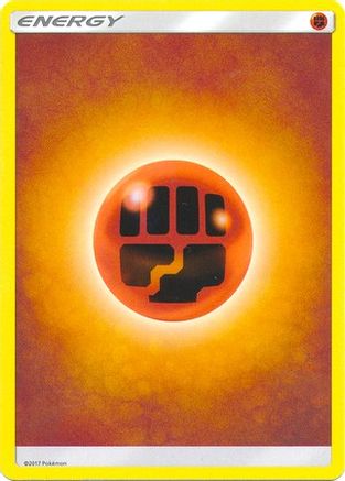 Fighting Energy (2017 Unnumbered) 169/149 - SM Base Set Reverse Holofoil