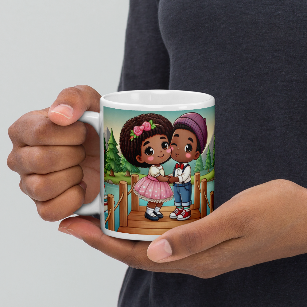 Couple On Dock - 11oz White Mug