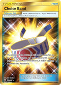 Choice Band (Secret) 162/147 - SM  Burning Shadows Holofoil