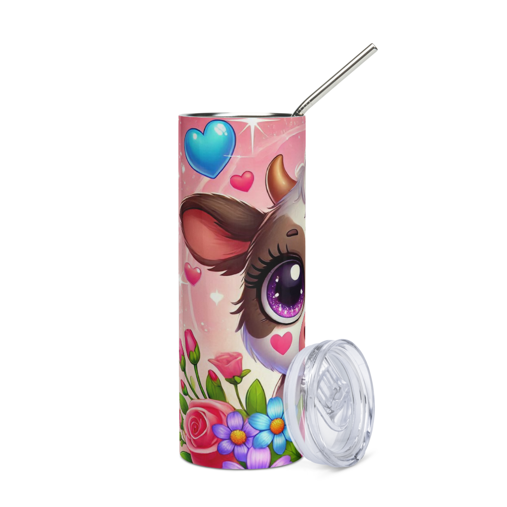 Calf With Heart Tumbler
