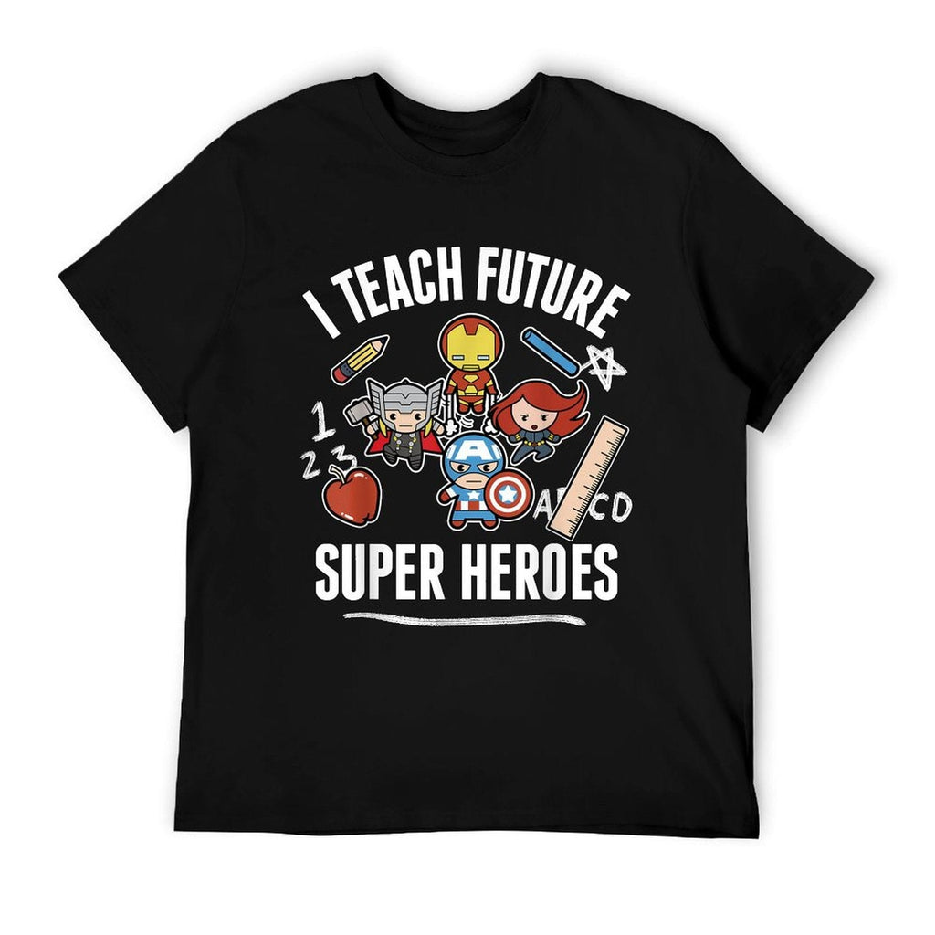 Marvel Avengers Classic I Teach Super Heroes Graphic T-Shirt