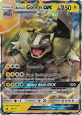 Alolan Golem GX 034/111 - SM  Crimson Invasion Holofoil