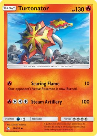 Turtonator 027/156 - SM  Ultra Prism