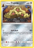 Alolan Dugtrio 079/156 - SM  Ultra Prism Reverse Holofoil