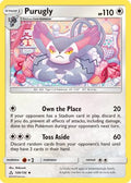 Purugly 109/156 - SM  Ultra Prism Reverse Holofoil