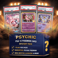 Psychic Energy Type Pokemon PSA 10 Graded Card Mystery Pack Trading Card Game