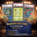 Bulbasaur/Ivysaur/Venusaur Evolutions PSA 10 Graded Pokemon Card Mystery Pack Trading Card Game