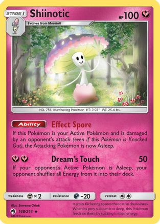 Shiinotic 148/214 - SM  Lost Thunder
