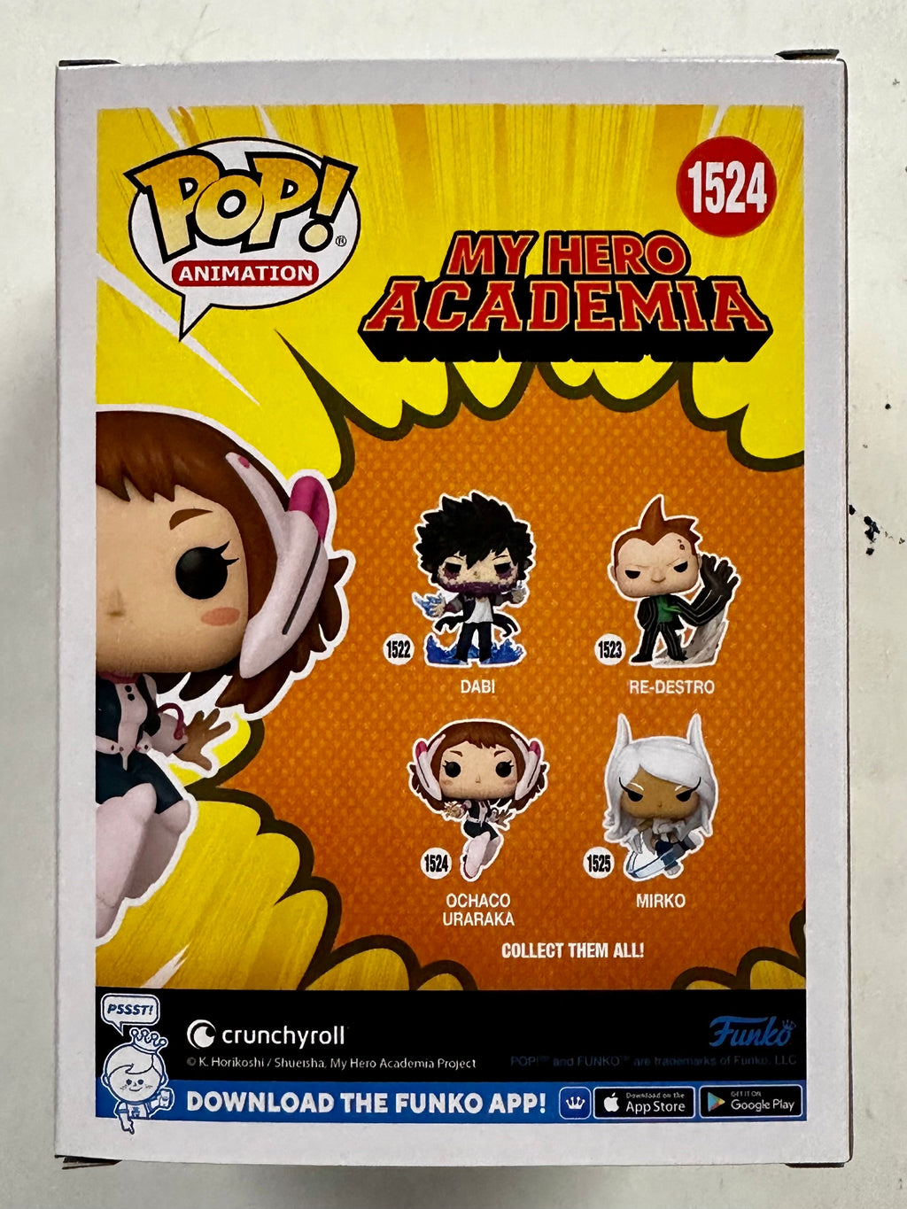 Funko Pop! Animation Ochaco Uraraka #1524 My Hero Academia MHA Uravity 2024