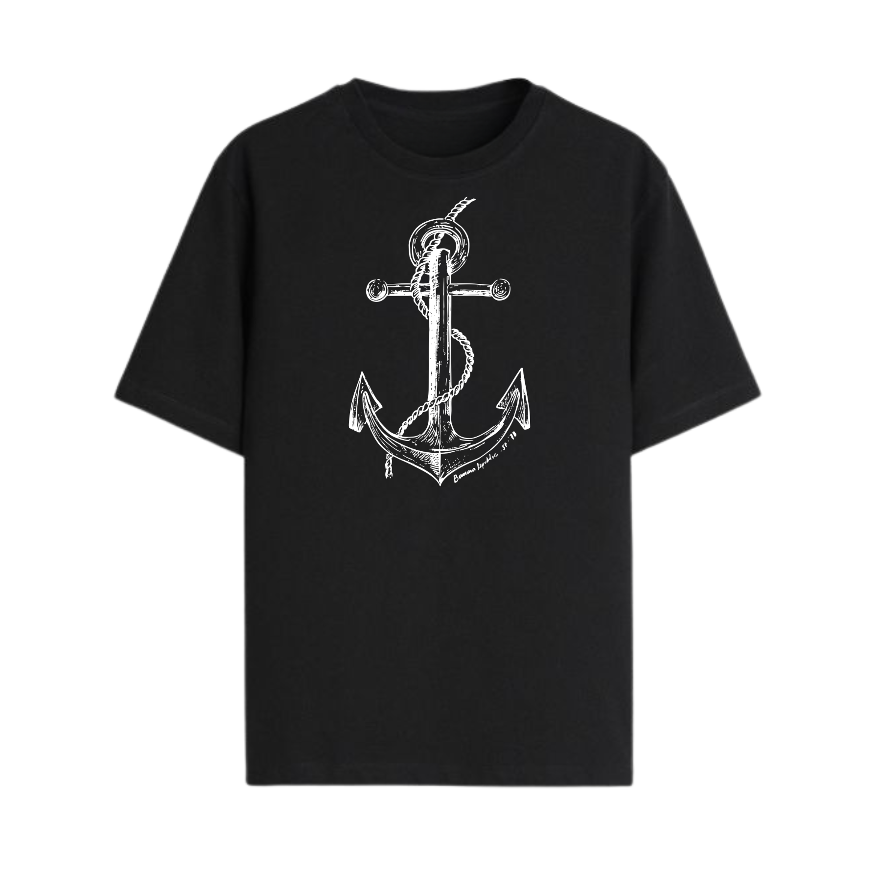Banana Republic Retro Logo T-Shirt - Classic Casual Apparel