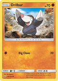 Drilbur 118/236 - SM  Unified Minds Reverse Holofoil