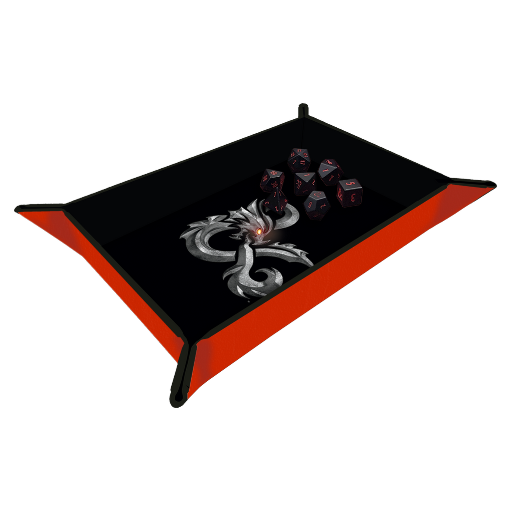Honor Among Thieves Printed Leatherette Foldable Dice Tray for Dungeons & Dragons