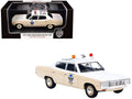 1972 AMC Matador Police Car "Phoenix Police Department" White and Beige 1/43 Diecast Model by Iconic Replicas  free shipping USA