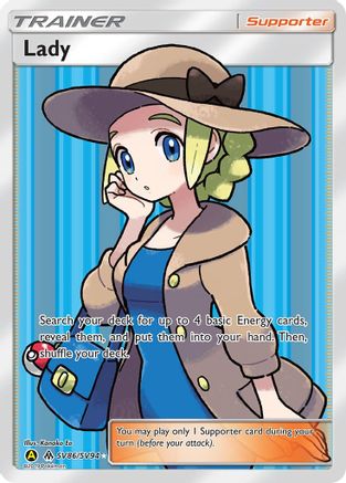Lady SV86/SV94 - Hidden Fates Shiny Vault Holofoil