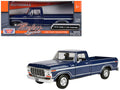 1979 Ford F-150 Pickup Truck Dark Blue 1/24 Diecast Model Car by Motormax  free shipping USA