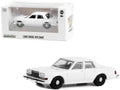 1980-1989 Dodge Diplomat Police Unmarked White "Hot Pursuit" "Hobby Exclusive" Series 1/64 Diecast Model Car by Greenlight  free shipping USA