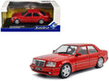 1994 Mercedes-Benz (W124) E60 AMG Signal Red 1/43 Diecast Model Car by Solido  free shipping USA