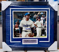 Authentic Chadwick Boseman Signed & Custom Framed 42 Jackie Robinson 11x14 Photo With PSA/DNA COA