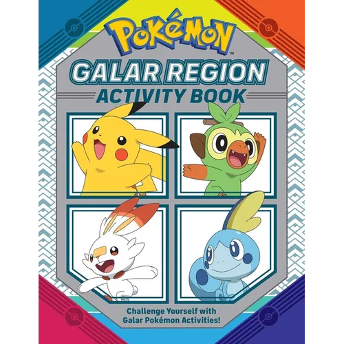 Pokémon Official Galar Region Activity Book - Paperback