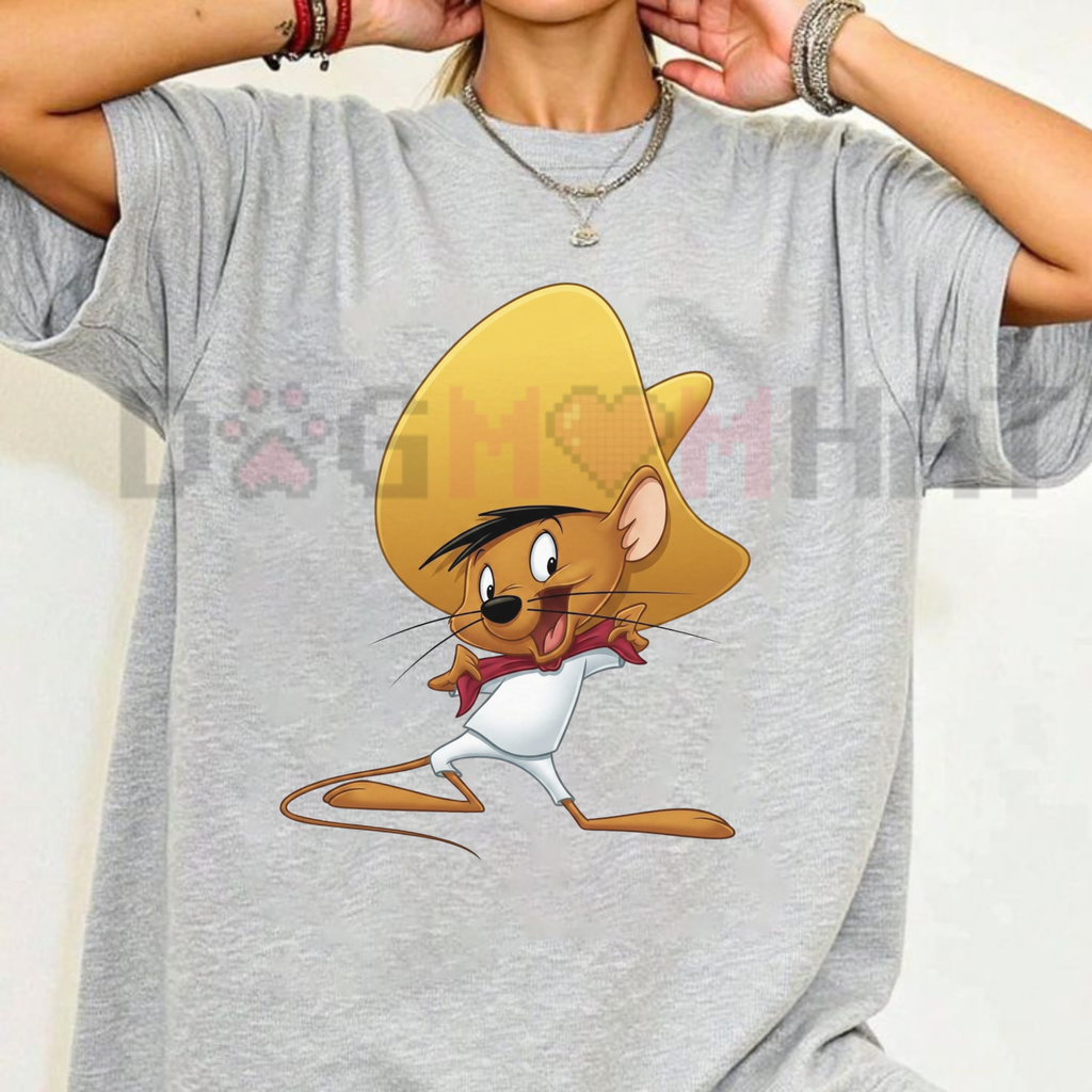 Looney Tunes Speedy Gonzales "Red Hue" Portrait T-Shirt