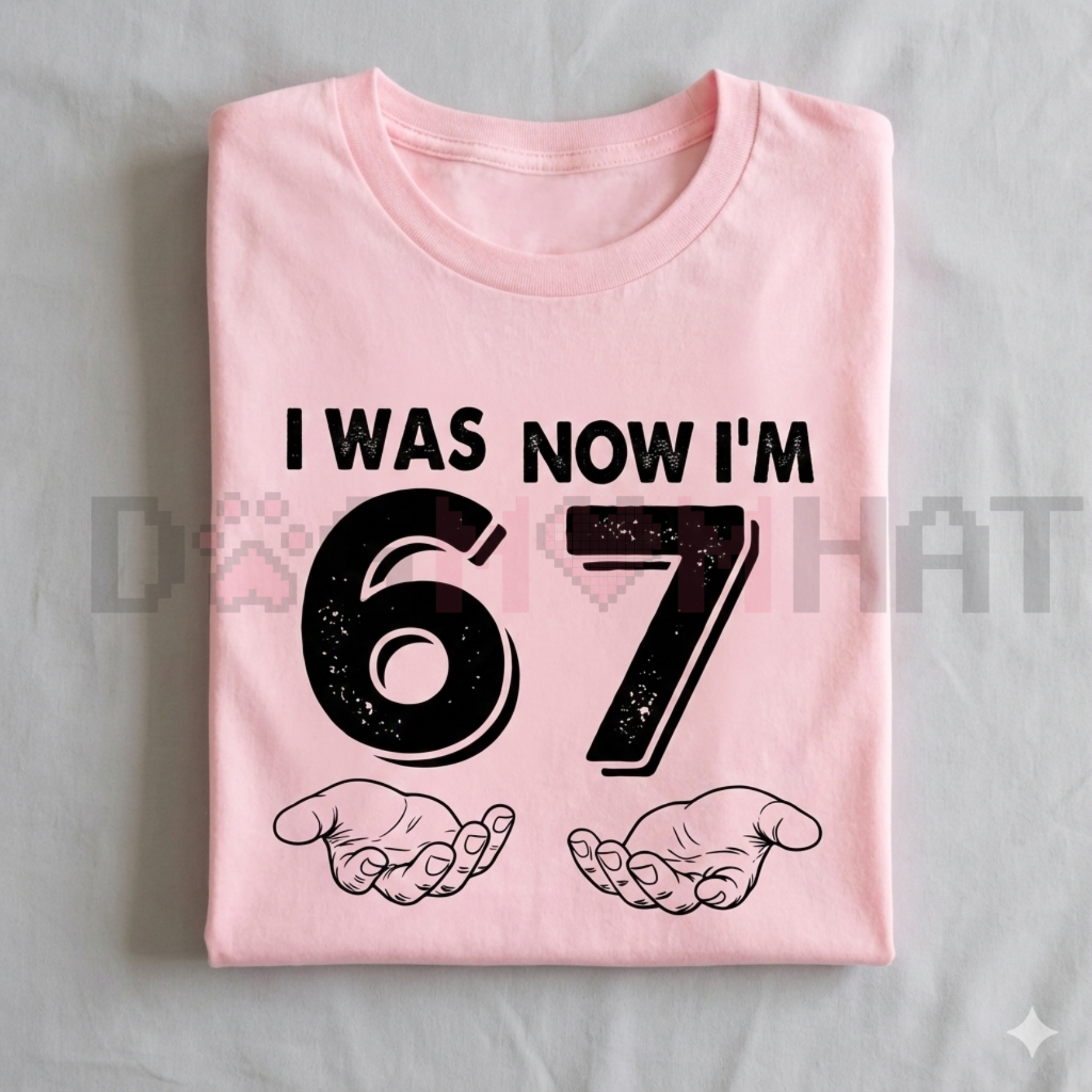 I Was 6 Now I'm 7 Meme T-Shirt