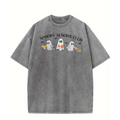 Spooky Señora Club Vintage Acid Wash Shirt – Unisex Graphic Tee