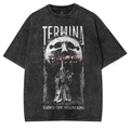 Fear And Hunger: Termina T-Shirt – Kaiser The Yellow King Hip Hop Washed Oversized Tee